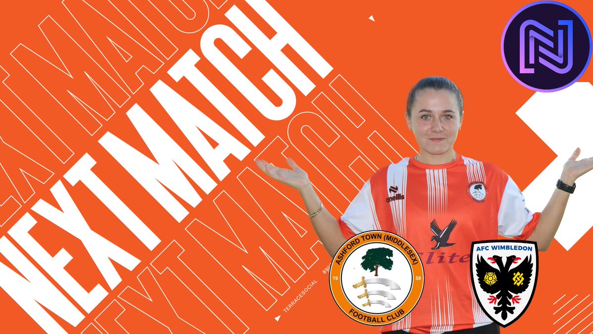 Back at 🏡 

We host @afcw_women for the second time in 4 days, this time in the league & under the lights! 

🆚 AFC Wimbledon 
🕑 7.45pm KO 
🏟️ Robert Parker Stadium, TW19 7BH
💷 Adults £5, Concessions £4, Under 16's Free

#COYA 🍊
