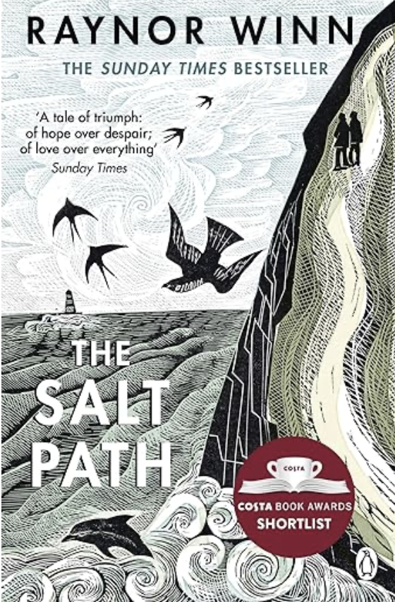 There is something joyfully courageous about @raynor_winn's The Salt Path (@PenguinBooks) – a beautifully written account of a gruelling 630-mile trek against the odds with an unexpectedly happy ending. Sometimes real life is more thrilling than fiction.