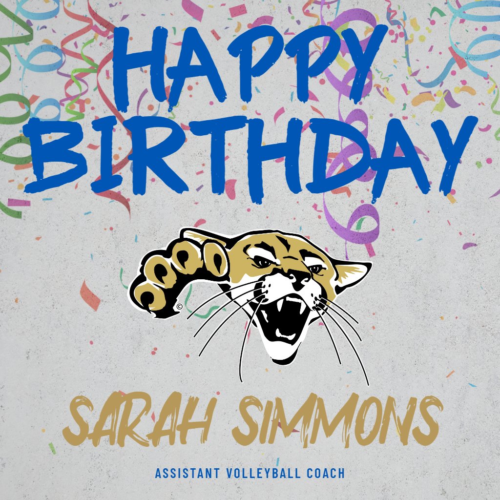 BartonSports's tweet photo. Happy Birthday S/O Sarah Simmons ~ Barton Assistant Volleyball Coach! #GoBarton https://t.co/iUm1lrW1ls