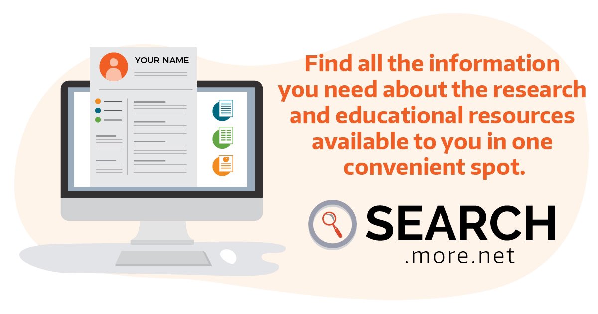 We can’t pass up the opportunity to remind you of the valuable online resources at your fingertips during #NationalLibraryWeek. Search all the available databases through your MOREnet Membership Service Package at search.more.net.