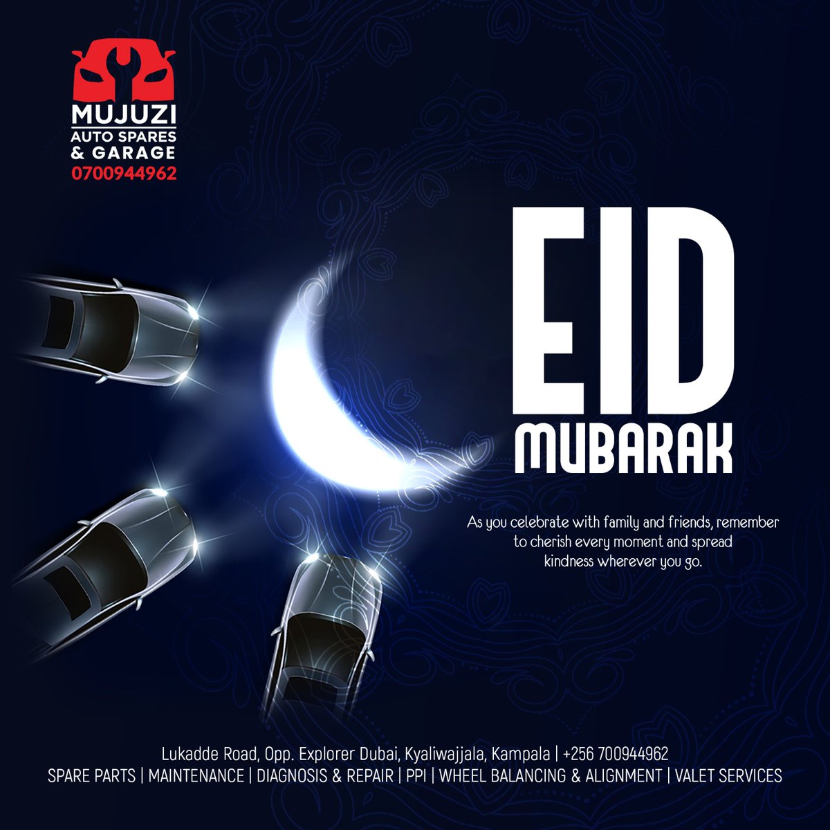 Eid Mubarak to all our valued customers! May this special day bring you joy, peace, and prosperity. Wishing you a blessed Eid filled with love and happiness. #EidMubarak #BringLifeToYourCar