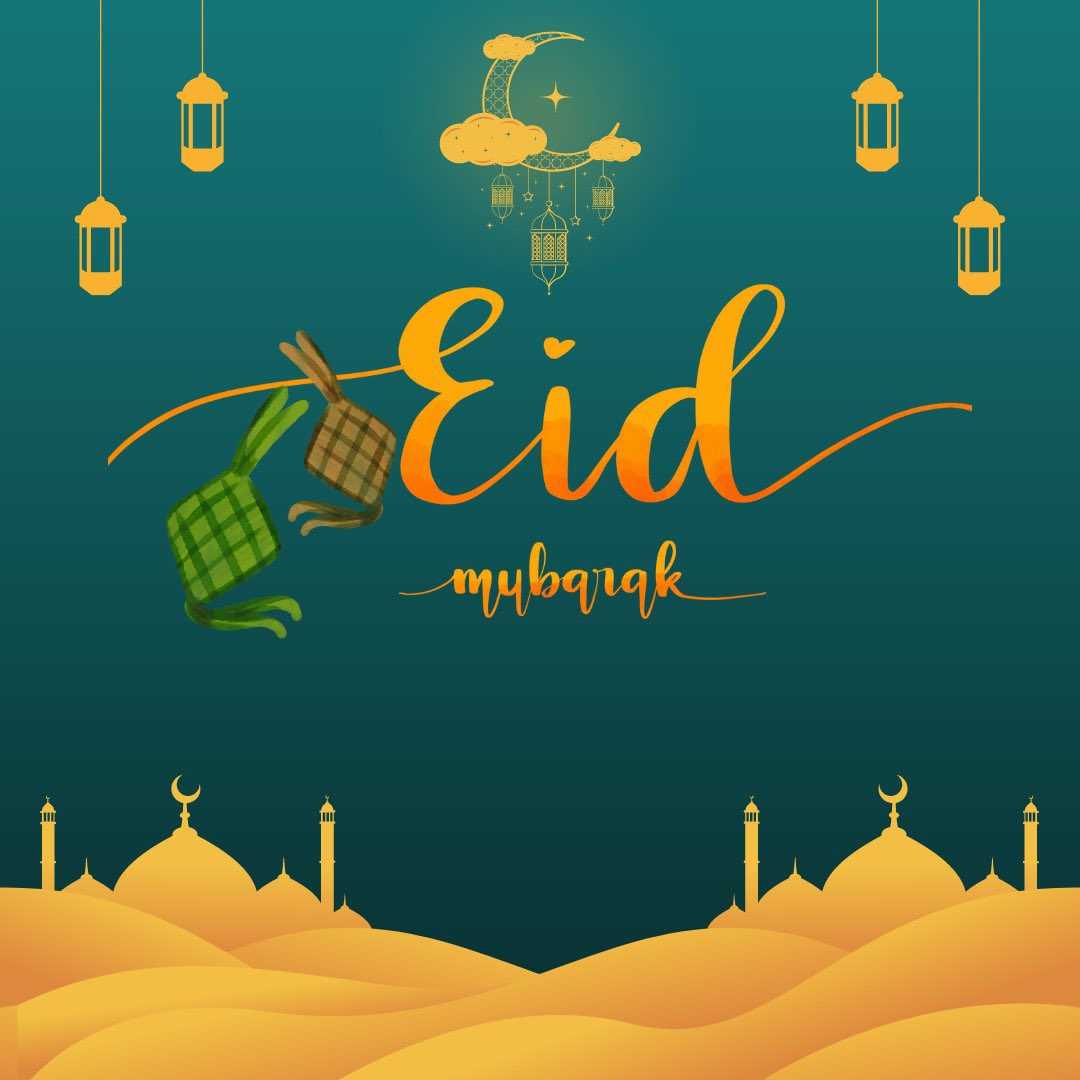 Eid Mubarak to all that are celebrating!