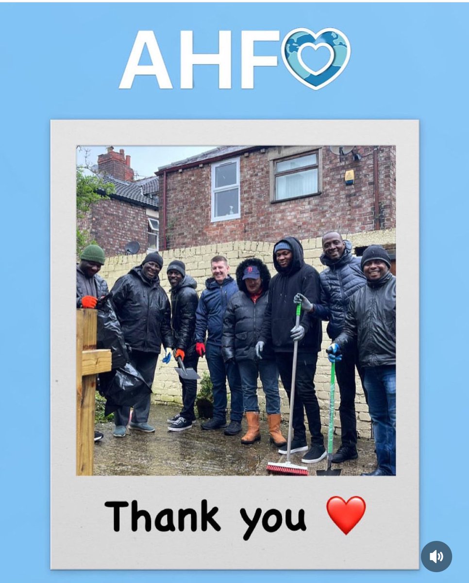 Thank you so much Ged and all the team ❤️Impression HS just amazing, who today have started the clean up for our community garden just in time for the summer ❤️ thank you not just for today but tomorrow too putting shelves up that is going to be massive for the storage for the