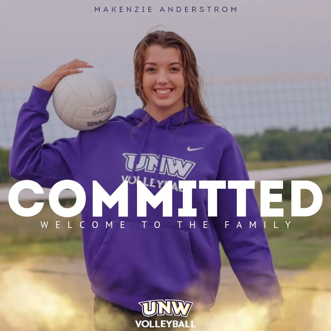 RECRUIT NEWS! Makenzie Anderson (Hudson, WI / New Life Academy) has made her decision to join the @unweagles volleyball program! Welcome to the UNW volleyball family Kenzie!