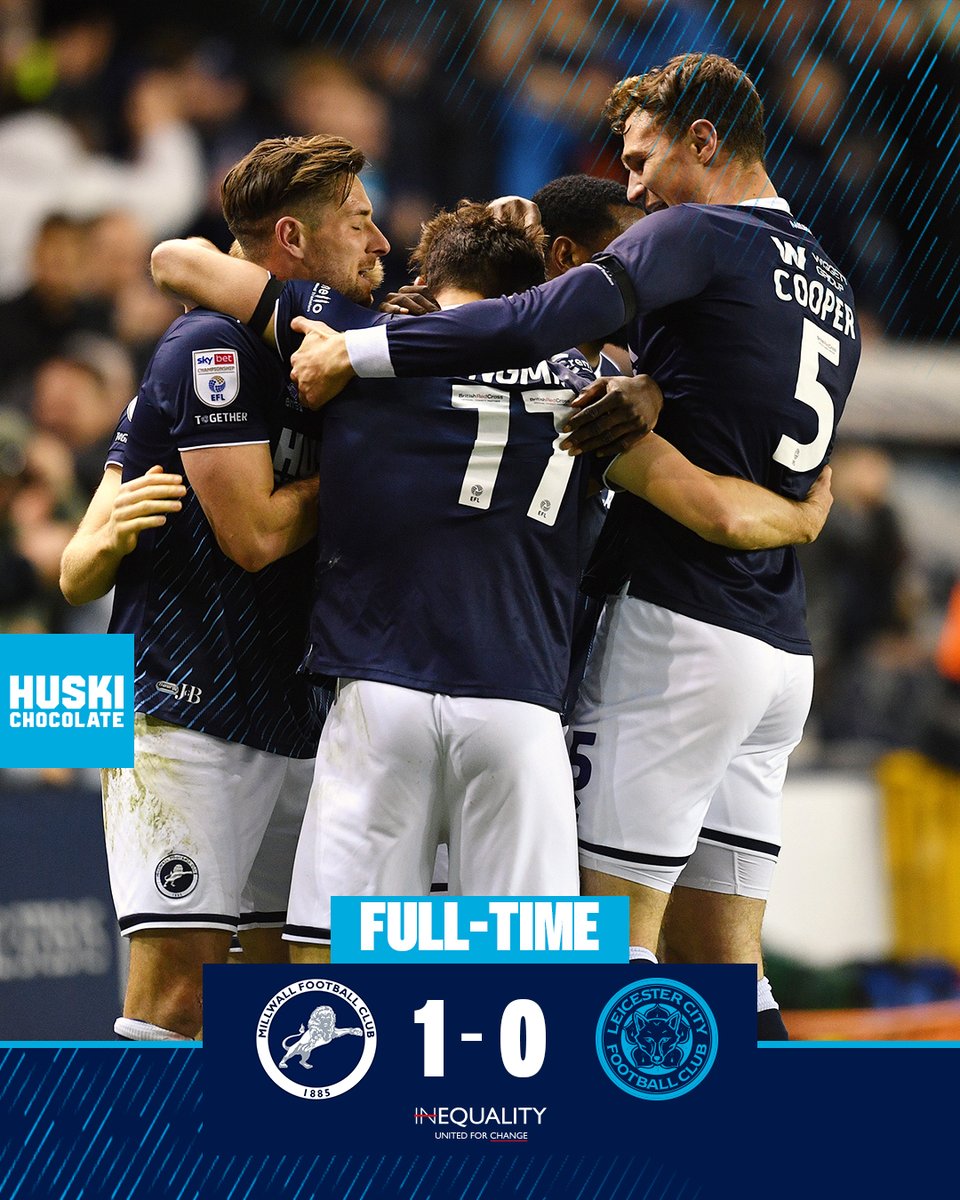 That is a 𝐇𝐔𝐆𝐄 win! 🙌

#Millwall