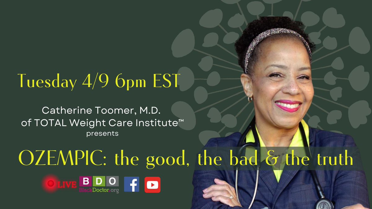 The DR. TOOMER TALKS Show Live tonight (and new topic every Tuesday at 6pm EST) - Facebook.com/drtoomer or YouTube.com/@drtoomer 

Follow and subscribe (watch live or replay)