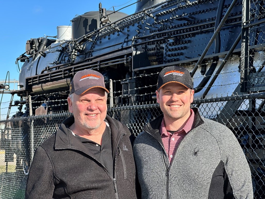 Tim Worrell, assistant superintendent at the Galesburg terminal, represents the sixth generation of Worrell/Leahy family members to work here. Read more about the Worrell family at bnsf.com/news-media/rai… #railroadinghistory