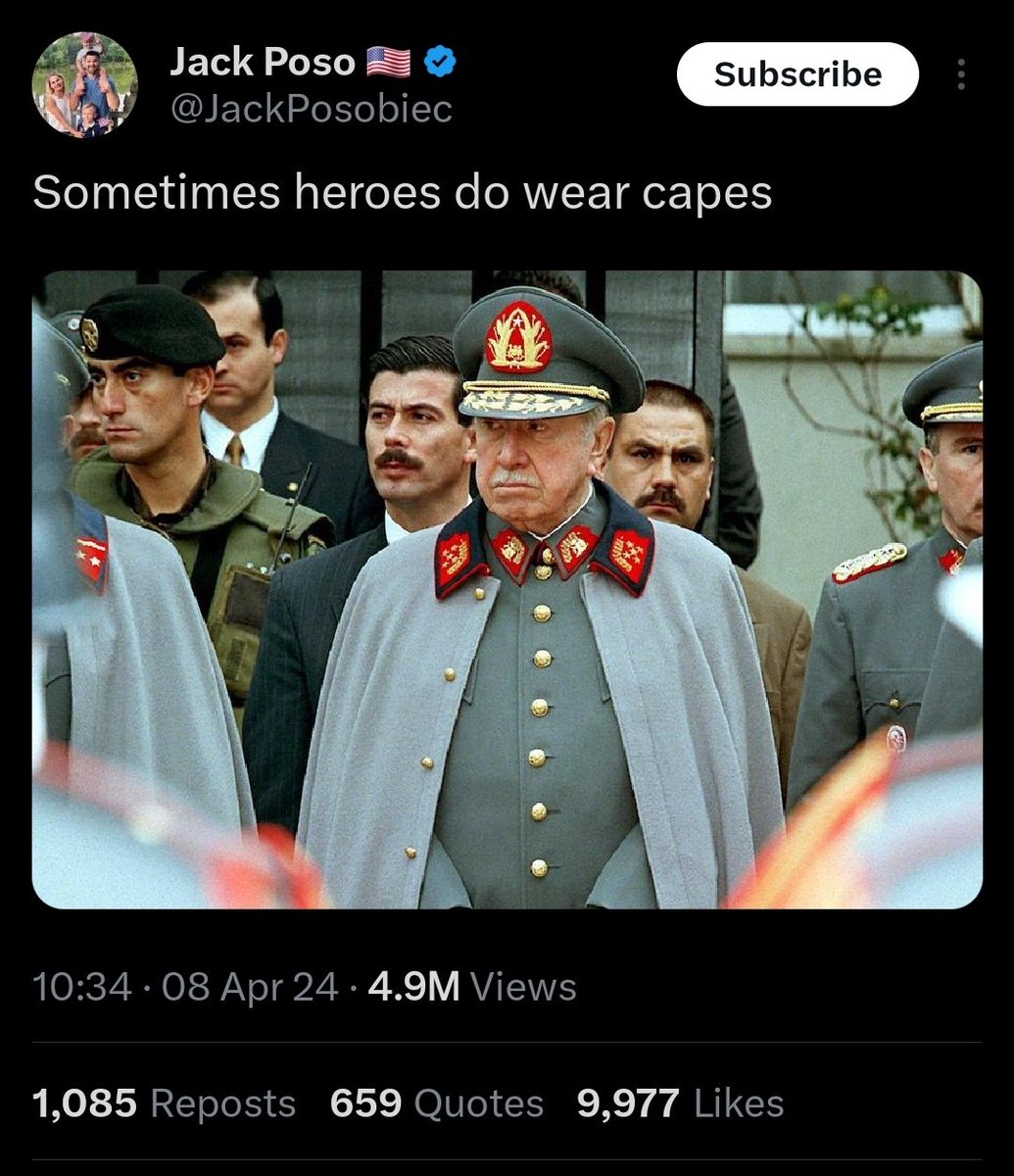 Insane that there's over 9k likes on this. By the time of his death, there were 300 criminal charges filed against this terrible man.