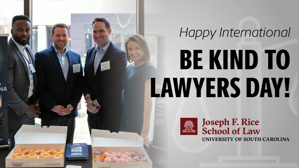 Happy International Be Kind to Lawyers Day! 👩🏽‍⚖️👨🏼‍⚖️ Comment or tag your favorite lawyer to show your appreciation.