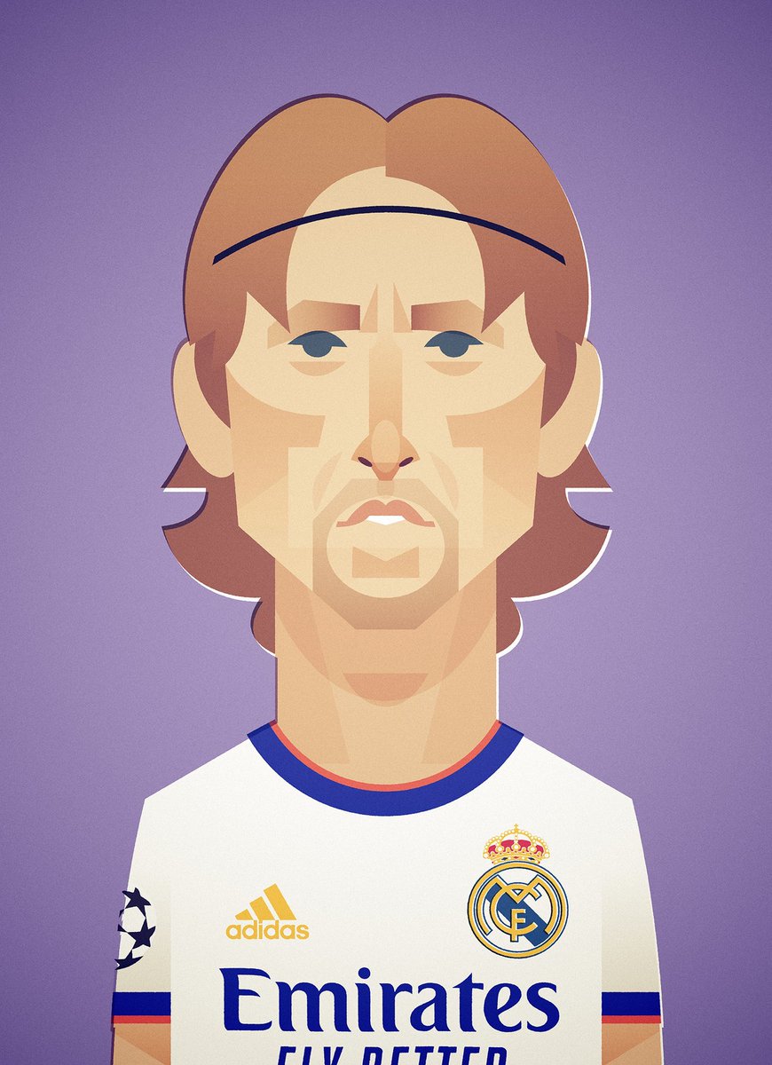 Modric, still a wonderful player.