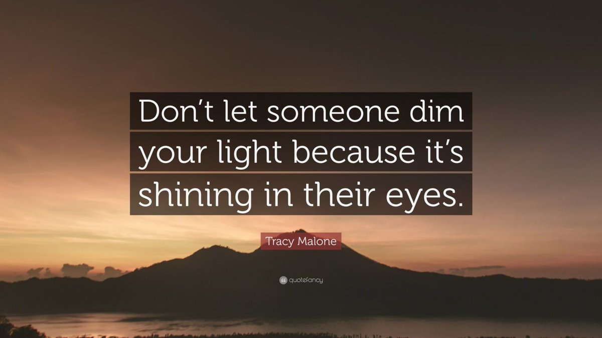 'Don’t dim your light because someone else isn’t ready for you. Keep going. And whatever you do, don’t become something you are not that doesn’t align with your belief system.' They might not be ready for you. buff.ly/43I2GrG