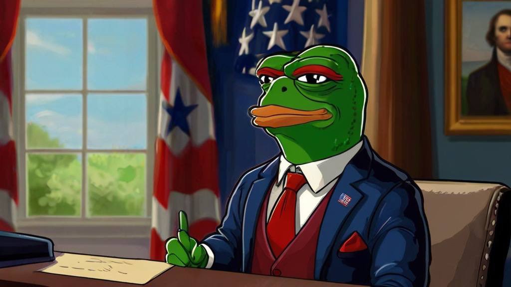 Pepe is ready to be a president! But are you ready for 1000x?