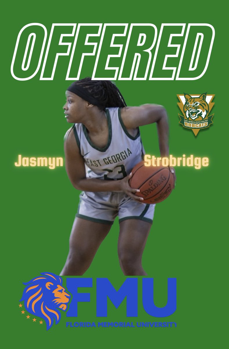 East Georgia W. Basketball (@eastgeorgiawbb) on Twitter photo Congrats to <a href="/JasmynStrobrid1/">Jasmyn Strobridge</a> on her offer from <a href="/coachkherod/">Kevin Herod</a> at Florida Memorial University! Congrats to <a href="/JasmynStrobrid1/">Jasmyn Strobridge</a> on her offer from <a href="/coachkherod/">Kevin Herod</a> at Florida Memorial University!