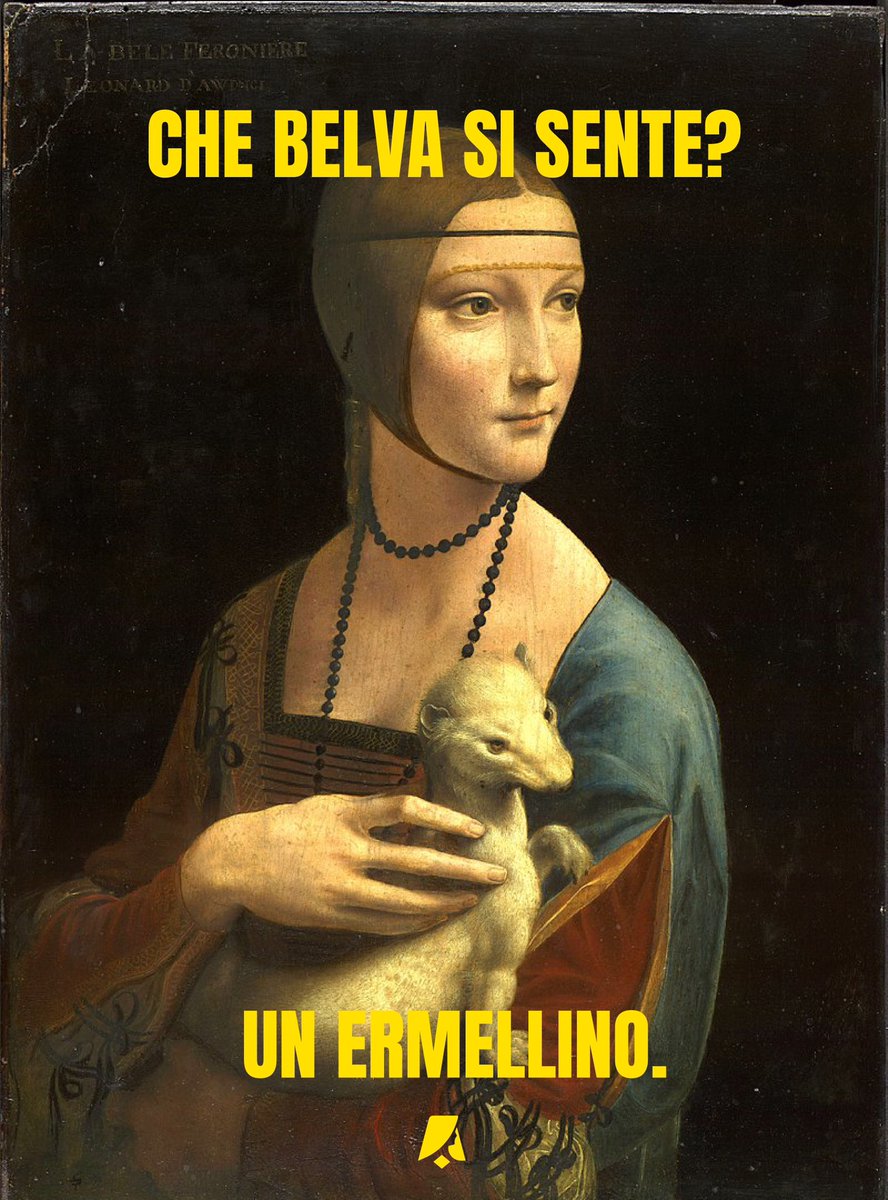 Artribute_'s tweet photo. Noi ci sentiamo un Ermellino su tetta🤤

Scopri le nostre belve:
https://t.co/2FWYXHoJKN

#Belve https://t.co/eGZE3Bko9O