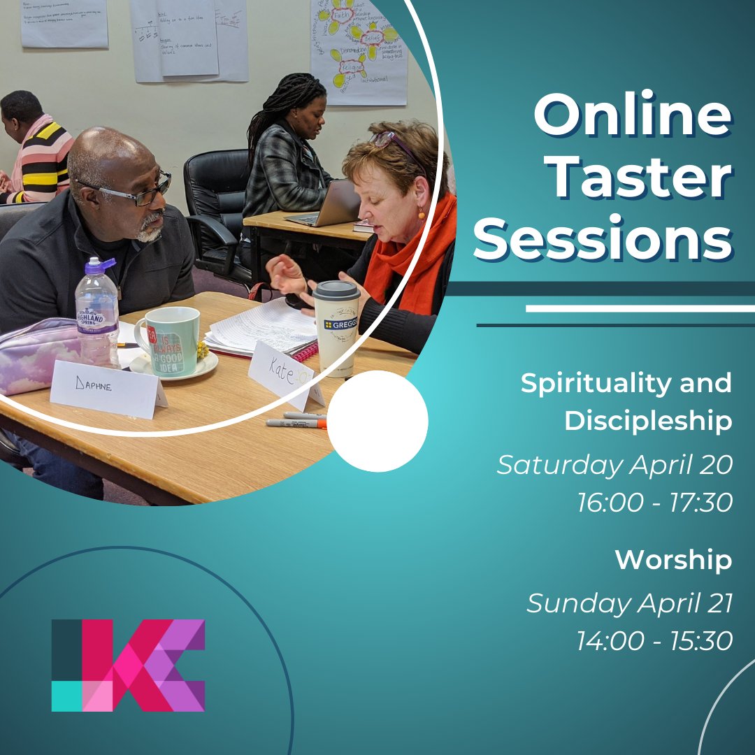 Have you wondered about studying theology, ministry or mission, but would like to give it a go first? If so, you are warmly invited to join one of our free online teaching and learning sessions, to give it a try. Register here: linktr.ee/lutherkingcent…