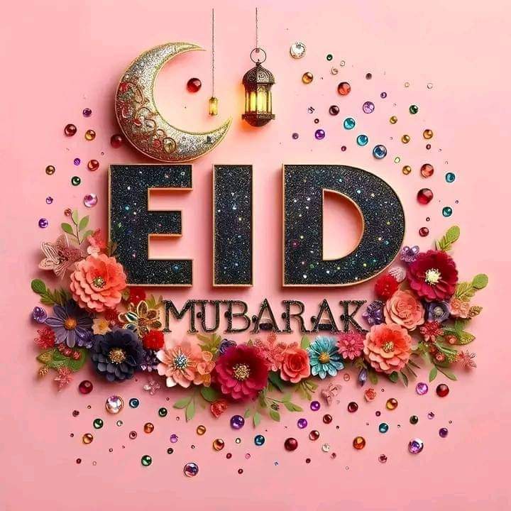 Eid Mubarak to everyone celebrating. Wishing you and yours peace, happiness and a joyful celebration. #Eid al-Fitr.