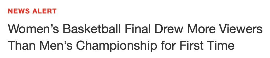 Not to take anything away from the women, but I bet a lot of this has to do with the fact that the men's game started at goddamn 9:20pm.