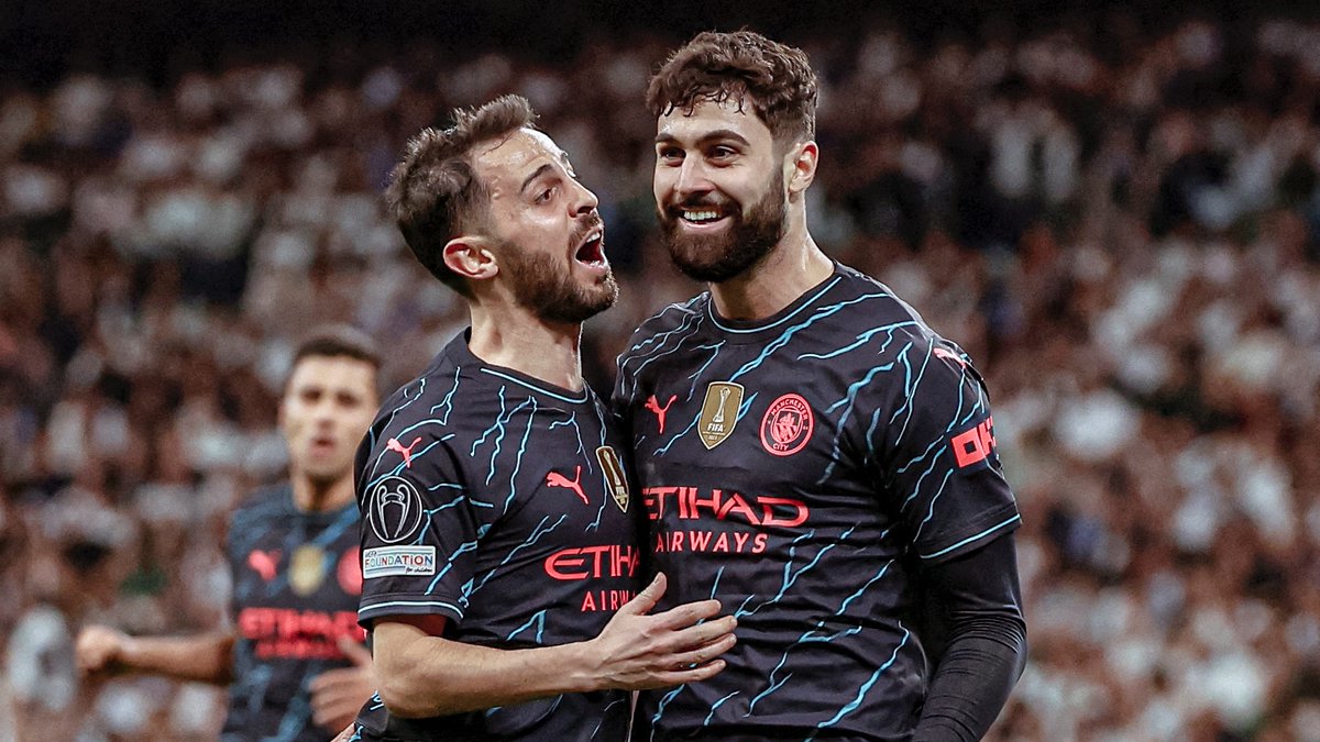 ⚽️ Bernardo Silva ⚽️ Phil Foden ⚽️ Josko Gvardiol @ManCity play out a thrilling 3-3 draw with Real Madrid in the first leg of their UEFA Champions League quarter-final 😅