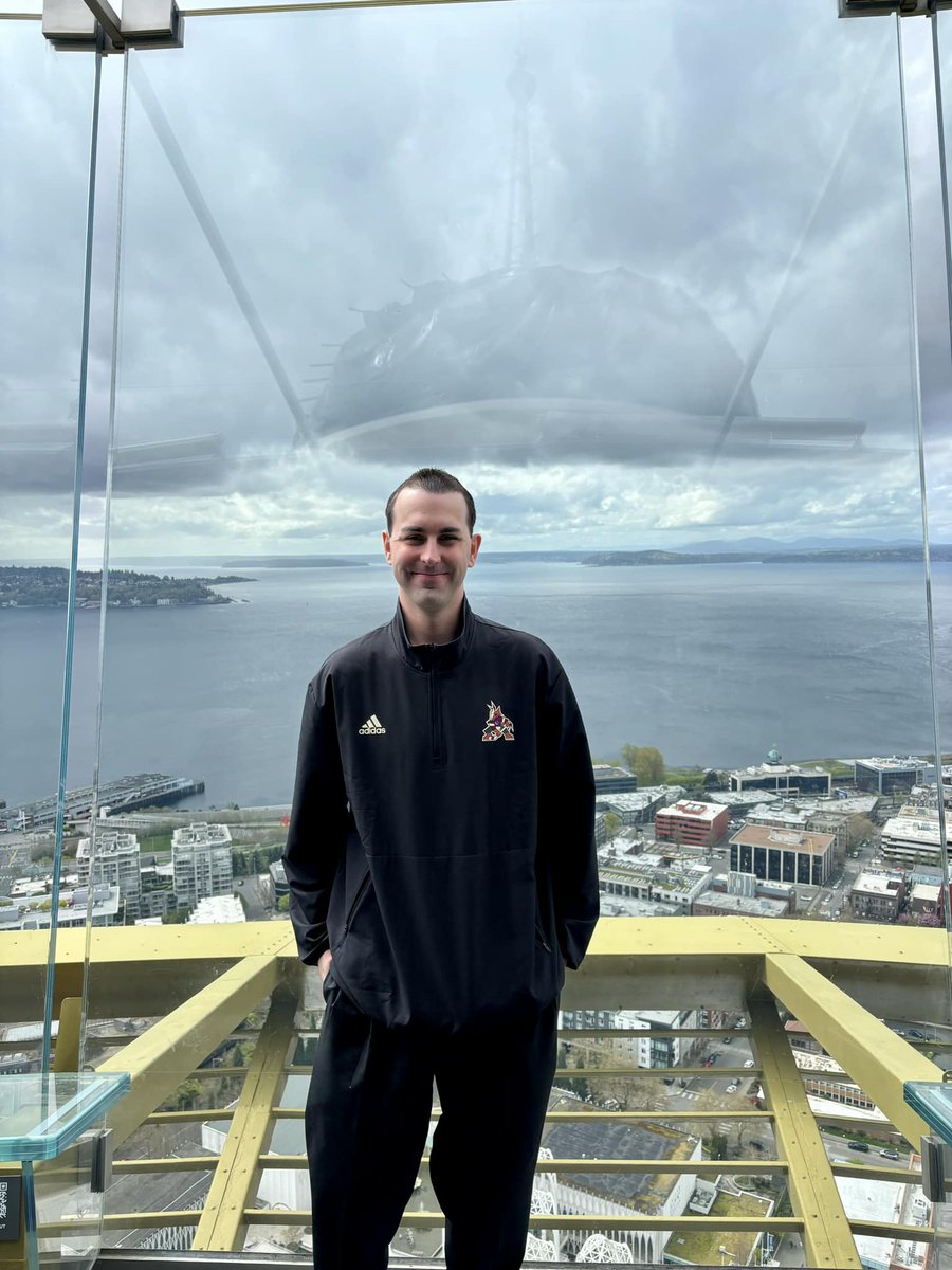 Today, I channeled my inner Dr. Evil and turned the Space Needle into my office for the afternoon.