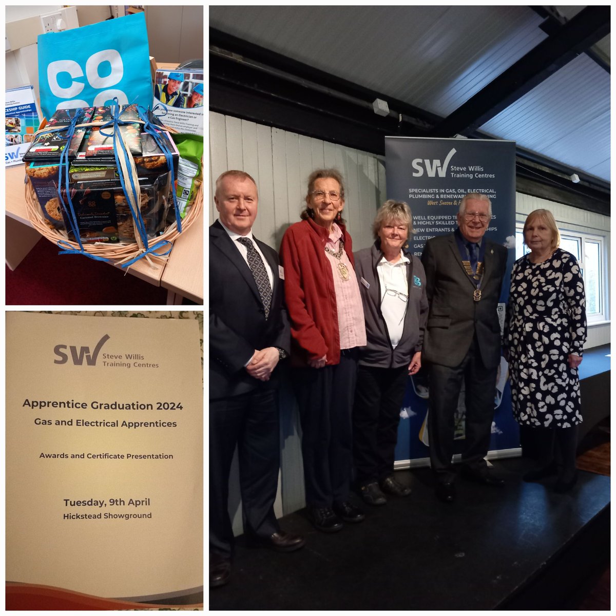 Congratulations 61 fabulous graduating apprentices &amp; Steve Willis Training tonight!  It was great to recognise, share &amp; celebrate your hard work &amp; huge achievements.  Thank you for organising donations/ fundraising proceeds to share with Burgess Hill Youth &amp; Young Minds. <a href="/coopuk/">Co-op</a>