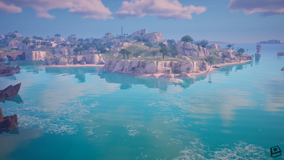 #Fortnite v29.20 Update Map Changes 🗺📍 • The Marigold Yacht has left the island. Midas and his crew have officially set sail and moved on to new adventures. 🚢