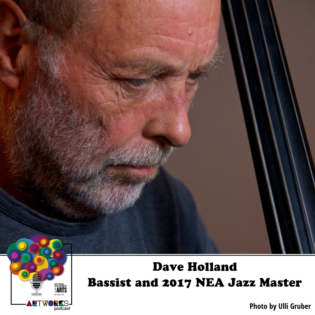 “[M]y whole life, I’ve been following the music. That’s been the motivating force for me.” As we are gearing up for the 2024 NEA Jazz Masters Tribute Concert, we’re revisiting our Art Works podcast convo with Dave Holland, 2017 #NEAJazzMaster. Listen: bit.ly/3PWooCF