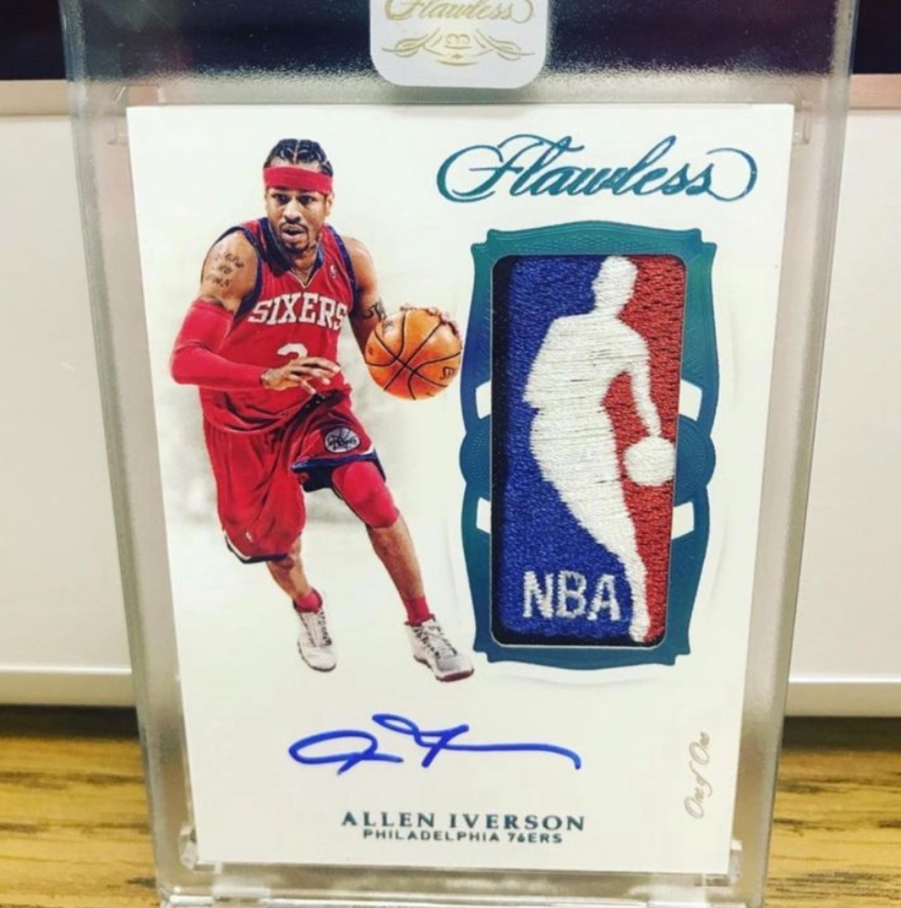 その他 Allen Iverson Jersey Card Logoman Patch その他 Allen Iverson Jersey Card Logoman Patch Best Cards