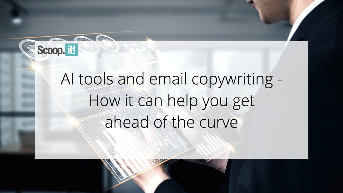 AI Tools and Email Copywriting- How it Can Help You Get Ahead of The Curve #AItool #emailcopywriting #emailmarketing #marketing hubs.ly/Q02scH_q0