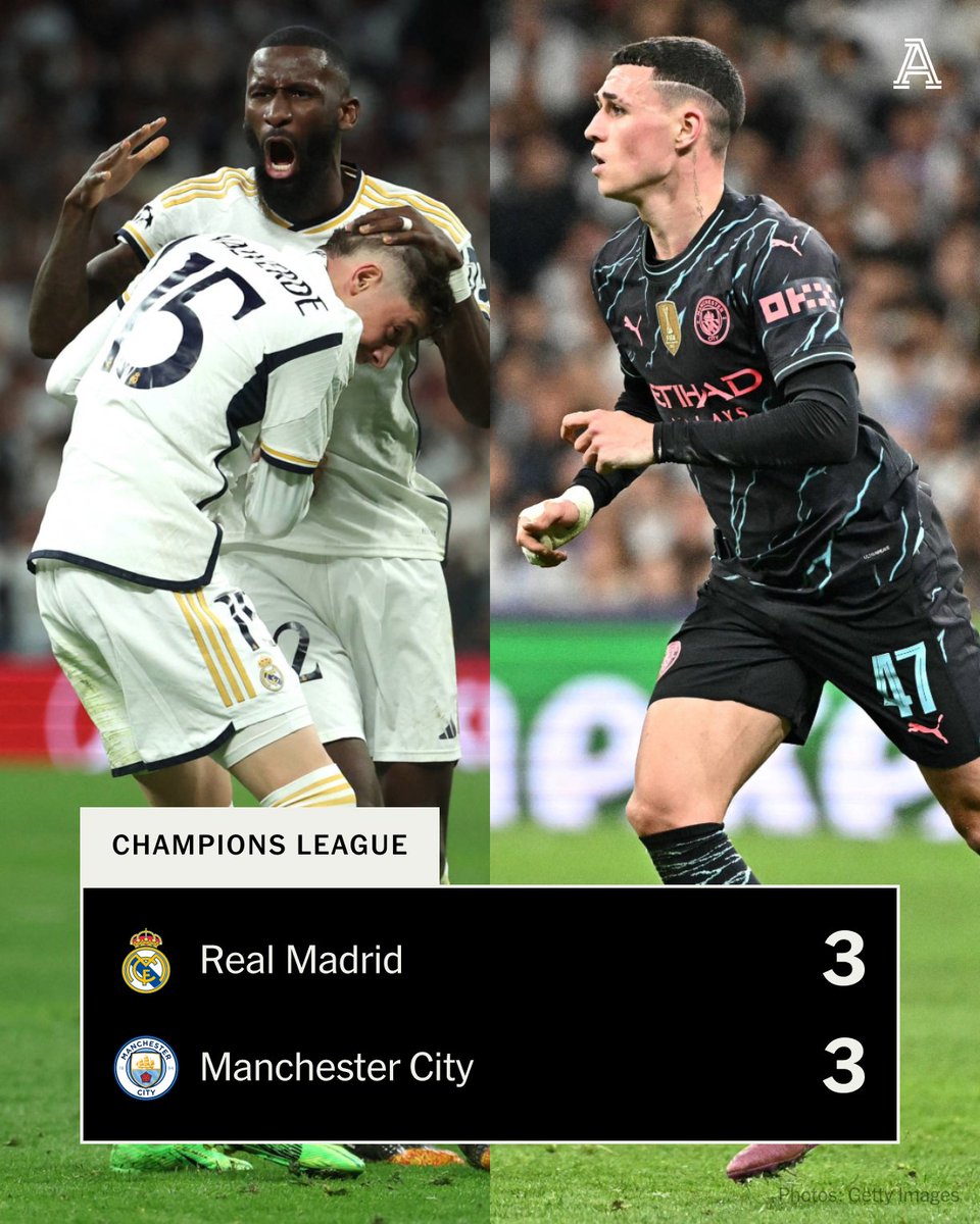What a game between Real Madrid &amp; Manchester City.

#RMAMCI | #UCL