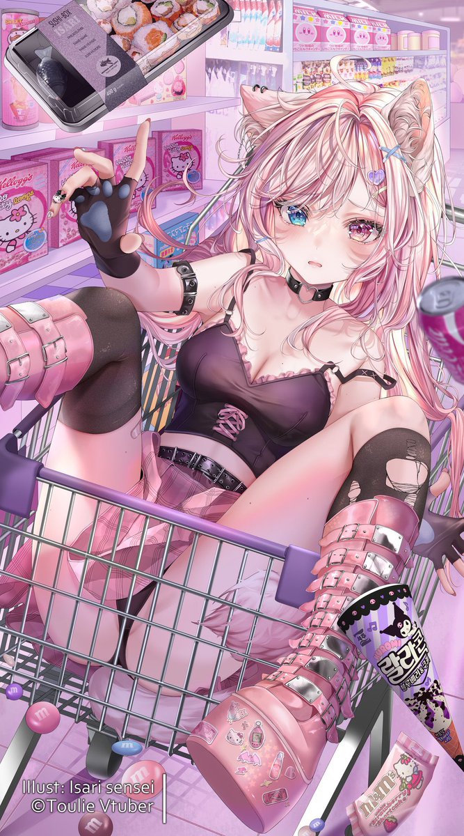 Hi hi! I’m Isari! Freelance anime illustrator! I really love drawing pretty girls💖
It’s my birthday today and I’ll be really glad to receive your support and RT’s  
(つω`｡)

 #PortfolioDay