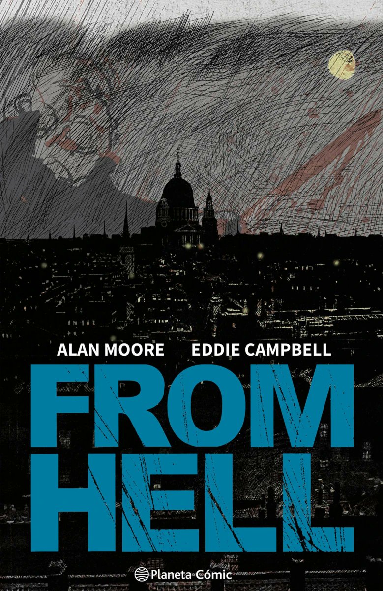 Ja a la venda #FromHell d'Alan Moore i Eddie Campbell, amb traducció de Joaquim Toset Masdeu i publicat per @PlanetadComic #CòmicEnCatalà