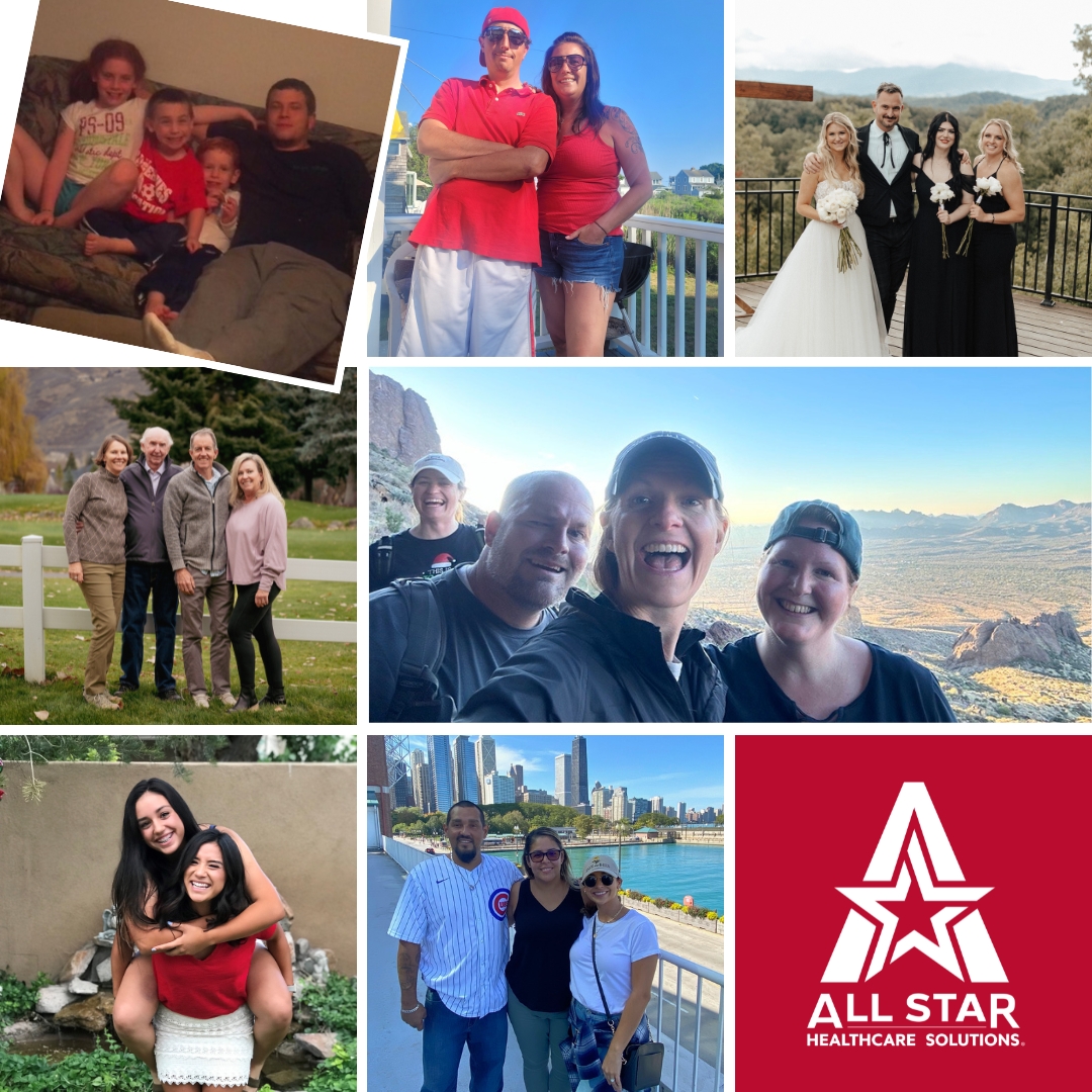 Our All Stars are each treasured additions to our chosen work family, and in celebration of National Siblings Day today, we're sharing photos that highlight our extended family members--our incredible siblings and loved ones! #AllStarCares #FunIsFundamental #SiblingsDay