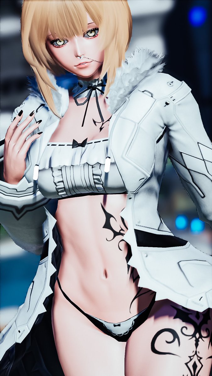 😳🖤💛

#PSO2NGS 
#PSO2NGS_SS