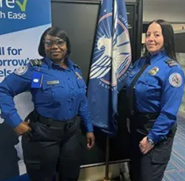 When a passenger realized she lost her diamond engagement ring, she asked @LGAairport Officers Johnson & McGonigle to help. They went above & beyond to find and return the passenger’s ring. Full story: tsa.gov/about/employee… #TeamTSA