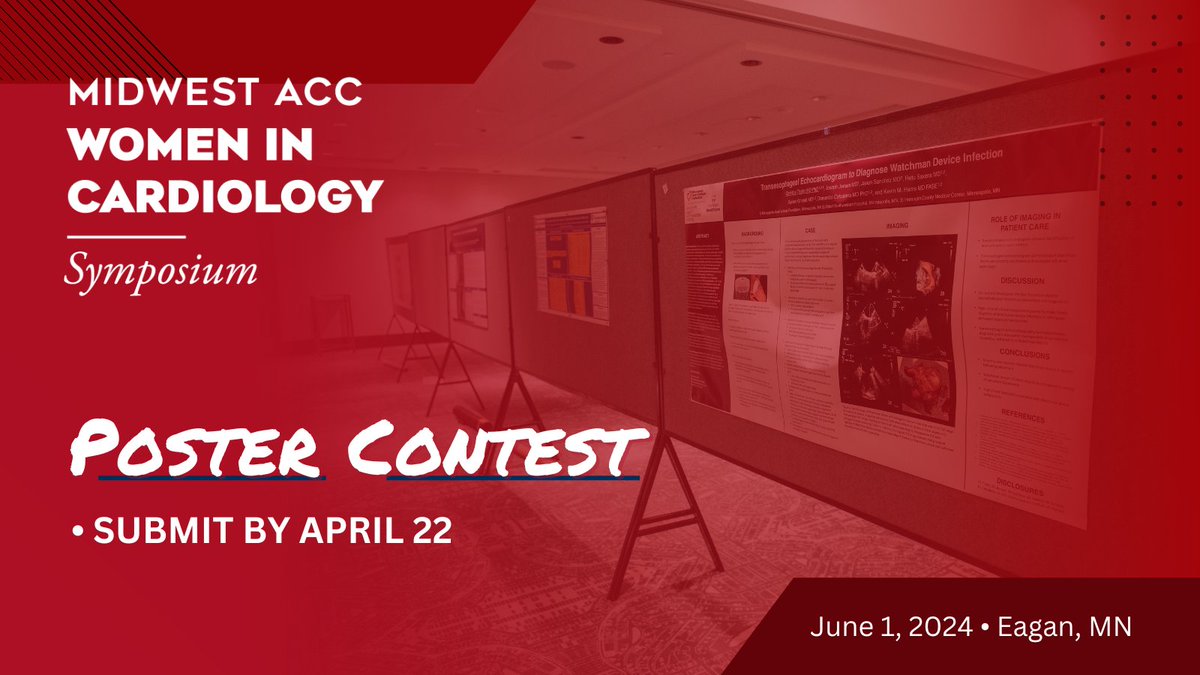 Submissions for the Midwest WIC Symposium Poster Contest are due April 22. Share a case study or research abstract, and plan to join us in MN on June 1st! 📖 Read more: accmn.org/events/wic-sym… 📣 Share the flyer with your colleagues or fellow students: accmn.org/wp-content/upl…