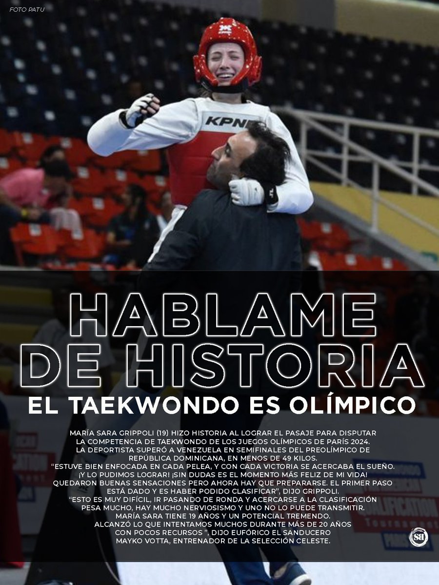 Pocos saben lo difícil que es para Uruguay conseguir esto. Contentísimo por Mayko, que la viene peleando hace años y disfruta el logro como propio. Arriba!