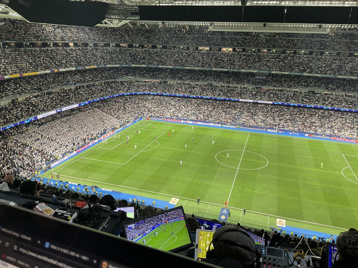 23 goals in the last five matches between @realmadriden and @ManCity - it has become the European Clásico and it’s been a privilege to be here tonight. Follow everything on @ChampionsLeague