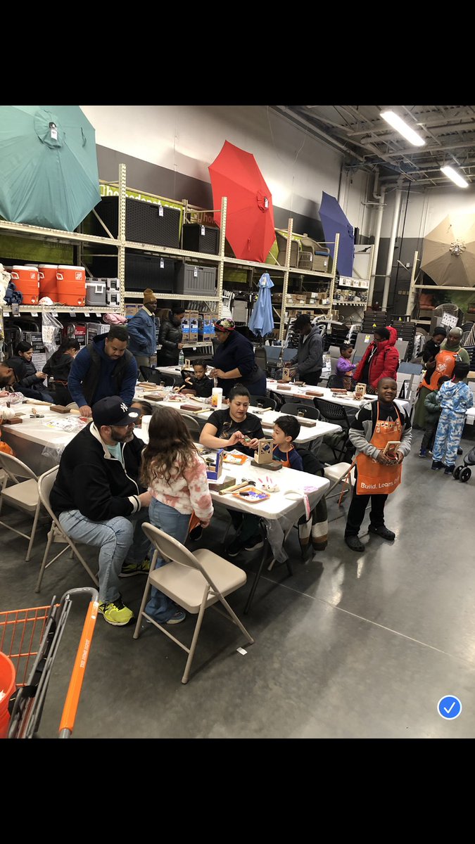 deshell1957's tweet image. The Newark Home Depot’s Kids Workshop. The first Saturday of every month from 9am-12noon. All are always welcomed. Building a spring planter. @marcusmccollum @PhelpsFahimah @SeanMorris12 @linetterubio3 @Ckelly28K @DHRMgregorio @sherryannvando1