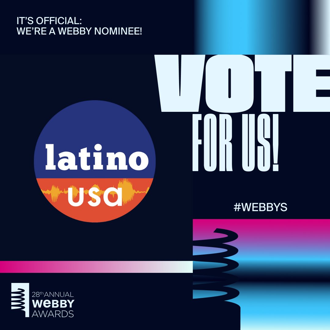 We're nominated @TheWebbyAwards! 🏆 'Mary’s Journey: The Costs of Having a Loved One in Prison' tells Mary Estrada's 40-year journey caring for her incarcerated husband. 🗣️ Now we need your support! 🗳️ VOTE FOR US ➡️ bit.ly/3TLw6jV VOTING OPEN UNTIL APRIL 18.🗳️