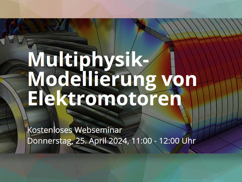 Free Webinar: Multiphysik-Modellierung von Elektromotoren Demonstration der Funktionalität der Software COMSOL Multiphysics® für die Modellierung von Elektromotoren und Optimierungstechniken zur Beschleunigung der Produktentwicklung chemistryviews.org/multiphysik-mo…