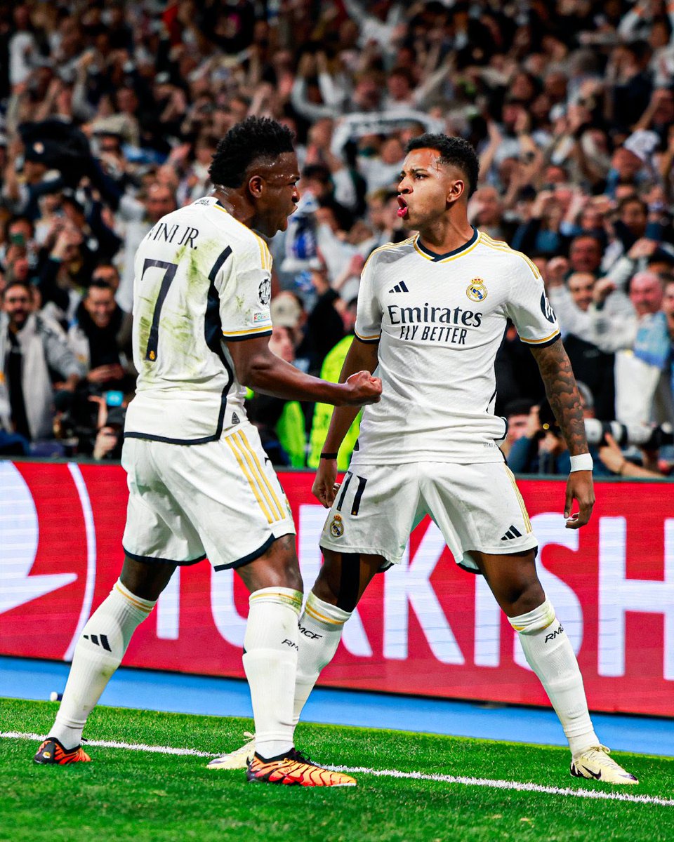 OficialSala12's tweet photo. 02’ Real Madrid 0x1 Manchester City
12’ Real Madrid 1x1 Manchester City
14’ Real Madrid 2x1 Manchester City
66’ Real Madrid 2x2 Manchester City
71’ Real Madrid 2x3 Manchester City
79’ Real Madrid 3x3 Manchester City

UM DOS MELHORES JOGOS DOS ÚLTIMOS TEMPOS! https://t.co/2btfpRxZYp