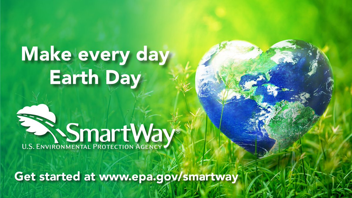 This Earth Day make planet-smart choices & become an #EPASmartWay partner. Get access to free tools, information, recognition & technical assistance. Gain insight into freight operations & invest in our planet through smarter, more fuel-efficient choices. epa.gov/smartway