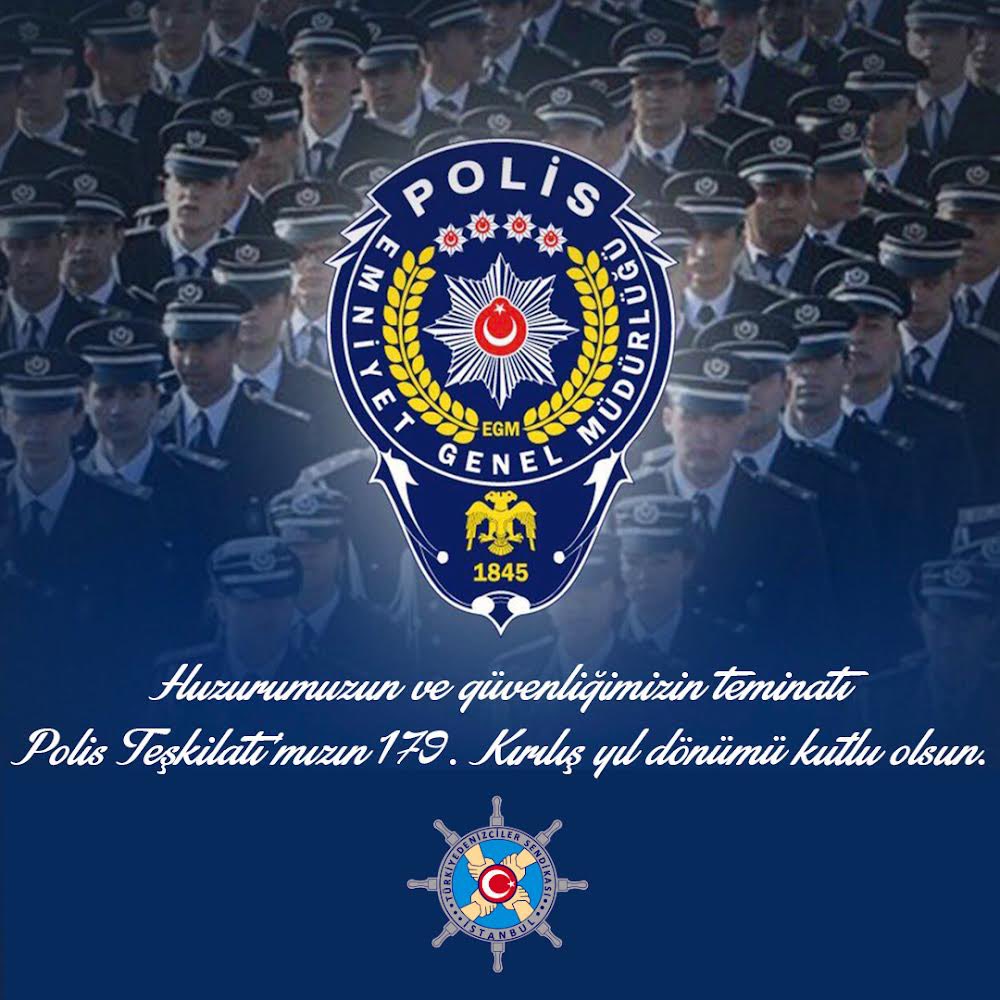 Türk Polis Teşkilatı'nın 179. kuruluş yıl dönümünde, milletimizin huzur ve güvenliği için özveriyle çalışan tüm emniyet mensuplarının 10 Nisan Polis Günü'nü kutluyoruz.