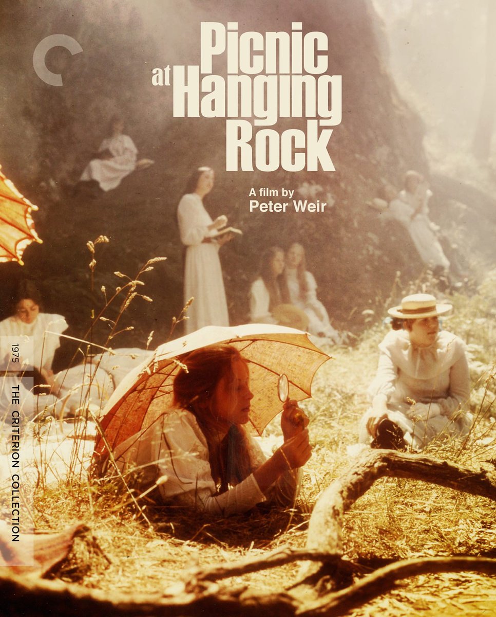 Our new 4K edition of PICNIC AT HANGING ROCK (1975), Peter Weir's gorgeous and disquieting work of poetic horror, has entered the collection! 💛 💿 criterion.com/films/565-picn…