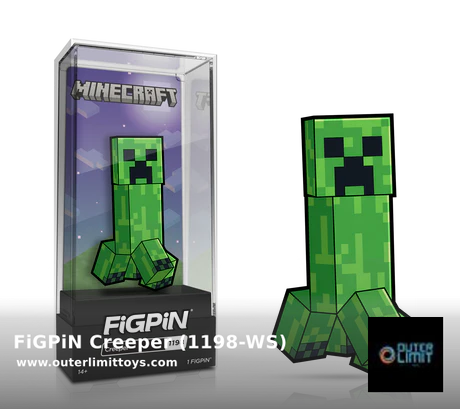 Check out this product 😍 FiGPiN Creeper (1198-WS) 😍 
by Outer Limit Toys starting at $20.00. 
Shop now 👉👉 shortlink.store/n05tdrjk0ss5