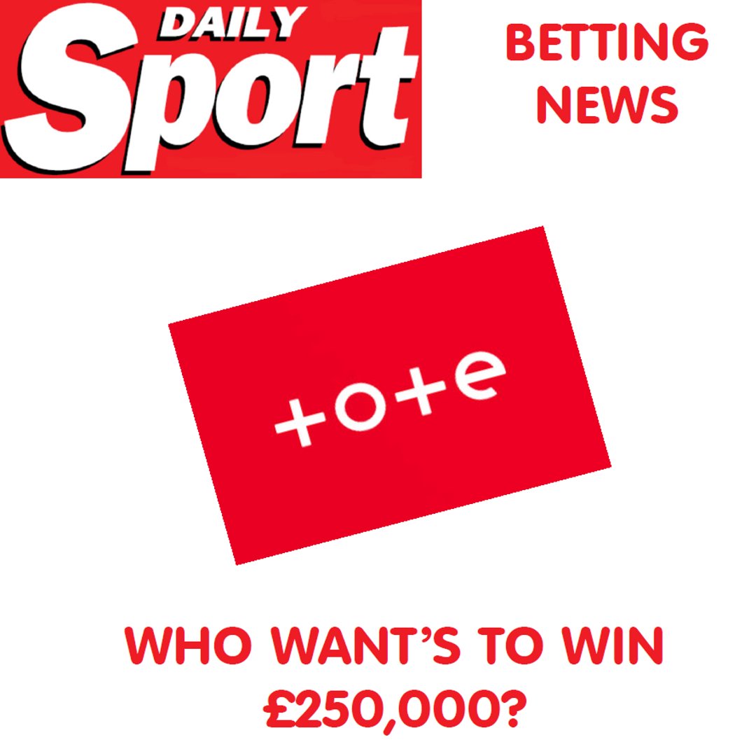 WHO wants to win £250,000? dailysport.co.uk/sport/horse-ra… @toteracing @thetotecom @aintreeraces #MidweekSport #TheSport #Betting #DailySportBet #DailySport #Racing #Placepots #Odds #AtTheRaces #TheRacingPaper #ITV7 #Aintree #GrandNational #TuesdaySport