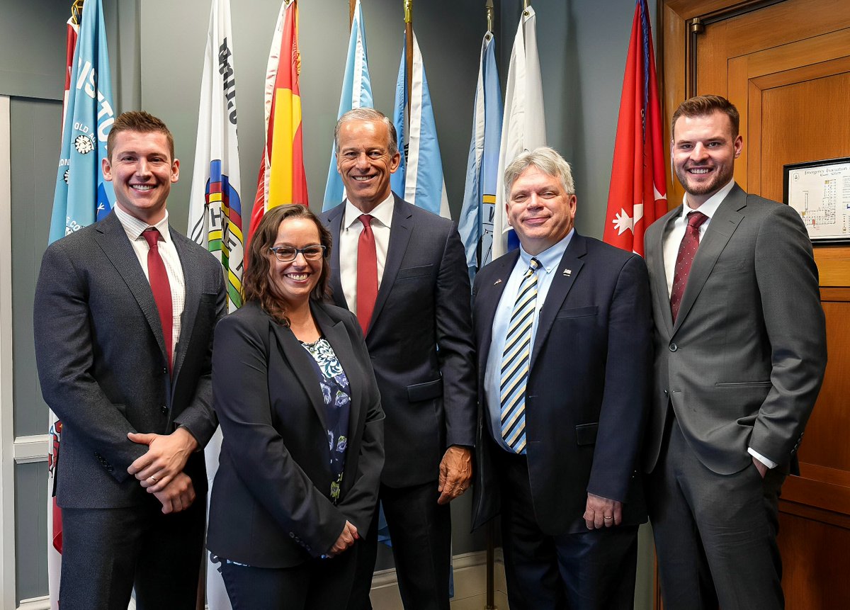 Great to join Box Elder city officials to discuss economic growth in the Black Hills and ways to support the community as it prepares for the B-21 mission coming to Ellsworth AFB.