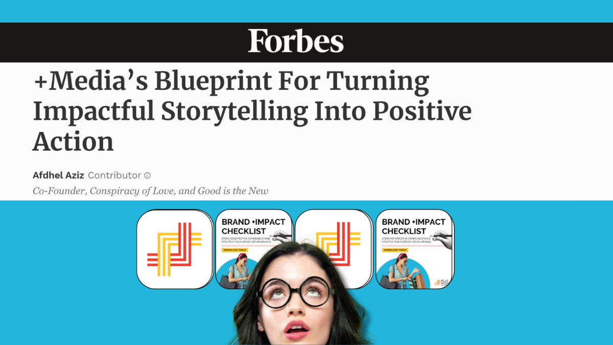 Dive into the impact of storytelling and positive action with Afdhel Aziz's latest @Forbes article. Discover how +Media's +Impact Hub is revolutionizing engagement. Don't miss this insightful exploration! Read the full article here: forbes.com/sites/afdhelaz…  #PlusMediaSolutions