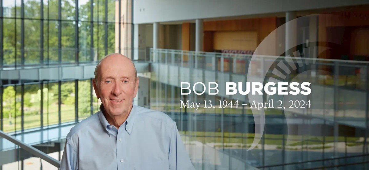 CANR joins the Spartan community in commemorating the extraordinary life and legacy of Robert 'Bob' Burgess (1966, School of Packaging). His generosity and impact on entrepreneurship education at MSU will benefit students for generations to come. msutoday.msu.edu/news/2024/hono…