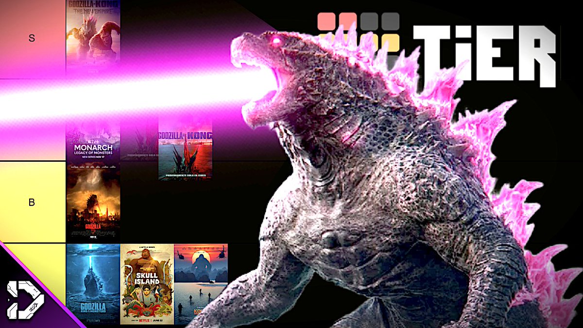 We made our TIER LIST for the MonsterVerse! From BEST to WORST, from Godzilla 2014 to Godzilla X Kong, which one comes out on top? Check it out! - youtu.be/w8rMVEJN5YE?si…